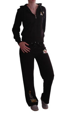 Butterfly Print Hooded Tracksuit