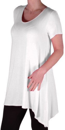 Geneva Short Sleeve Plus Size Tops