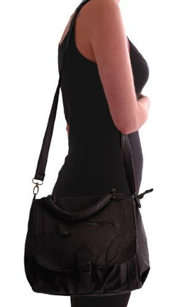 Chelsey Faux Leather Cross Body Bag