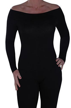Off The Shoulder Long Sleeve Leotard