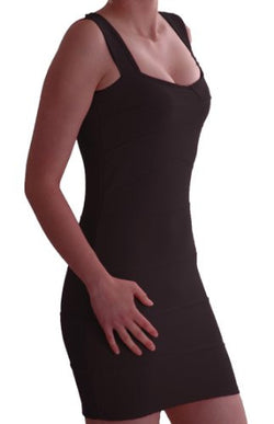 Loren Ribbed Panel Bodycon