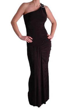 One Shoulder Buckled Dress