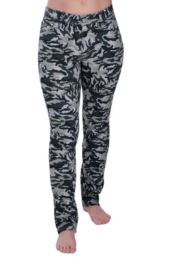 Camouflage Plus Size Trousers