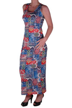 Racer Back Maxi Dress