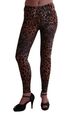 Wild Leopard Print Leggings