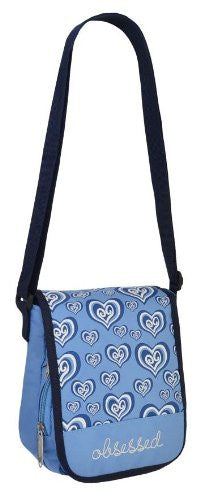 Obsessed Heart Print Cross Body Bag