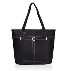Faux Leather Tote Bag