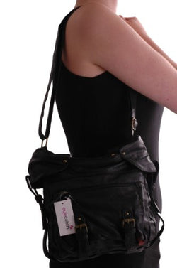 Harriet Faux Leather Cross Body Bag