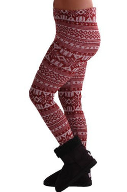 Nordic Knitted Leggings
