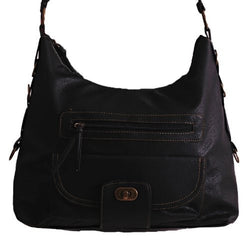 Calista Faux Leather Shoulder Bag