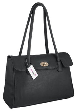 Berlin Faux Leather Shoulder Bag