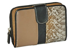 Lilly Tonal Animal Print Faux Leather Wallet