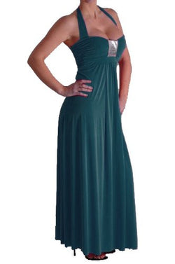 Elegant Halter Neck Sequined Dress