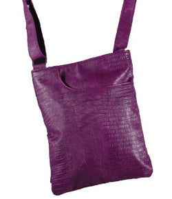 Lizard Print Cross Body Bag