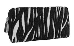 Faux Fur Animal Print Purse