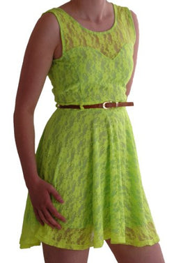 Stacey Lace Skater Dress