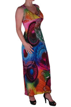 Fran Maxi Print Dress