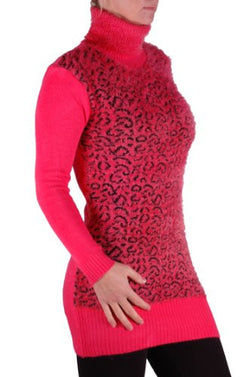 Knitted Polo Neck Jumper
