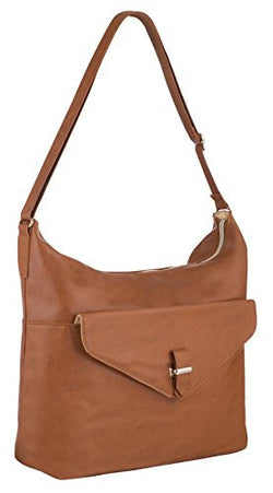 Faux Leather Shoulder Bag