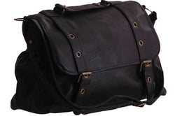 Contour Faux Leather Satchel Bag