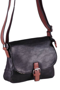 Tara Faux Leather Cross Body Bag