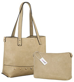 Faux Leather Tote Bag