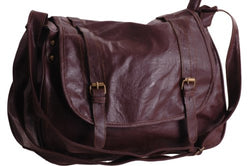 Adele Faux Leather Satchel Bag