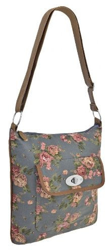 Bridget Floral Canvas Shoulder Bag