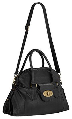 Gigi Faux Leather Satchel Bag