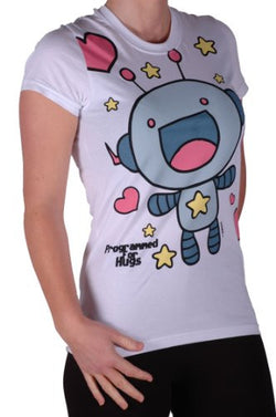 Programmed For Hugs Graphic T-Shirt