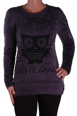 Night Owl Print Jumper