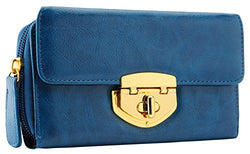 Shay Faux Leather Credit Card Wallet