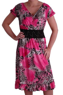 Karla Print Stretch Dress