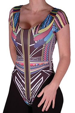 Short Sleeve Scoop Neck Bodysuit