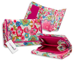 Aster Floral Print Wallet