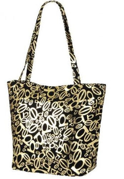 Cayman Flock Print Handbag