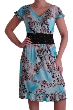 Karla Print Stretch Dress