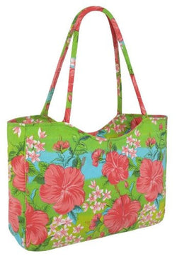 Sylvia Canvas Printed Floral Shoulder Bag