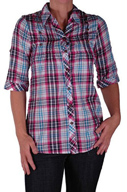 Checkered Check Blouse