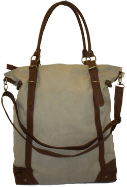 EyeCatchBags - Leoni Large Canvas Bag Womens HandBag