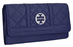 Lena Faux Leather Emblem Purse