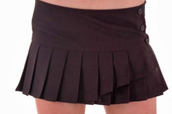 Roxy Box Pleated Mini Skirt