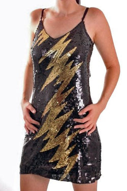 Sparkle Sequined Mini Dress