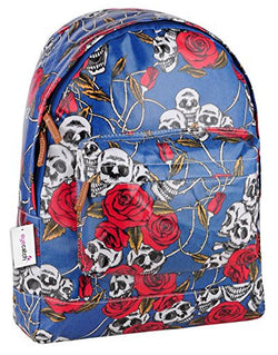 Skull Roses Print BackPack