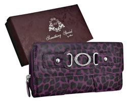 Animal Print Faux Leather Wallet