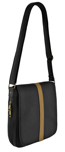 Faux Leather Multifunction Shoulder Bag