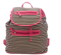 Canvas Stripe Rucksack