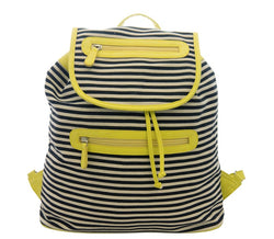 Canvas Stripe Rucksack