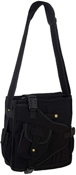 Vintage Canvas Urban Multi Pocket Cross Body Messenger Shoulder Bag