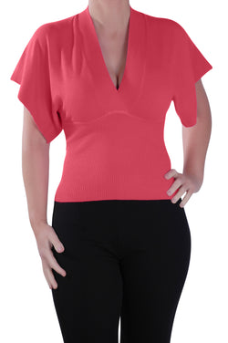 V Neck Fine Knit Jumper